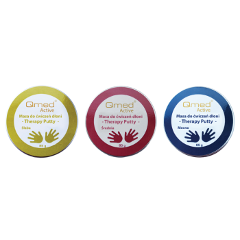 Masa do ćwiczeń dłoni QMED THERAPY PUTTY 3